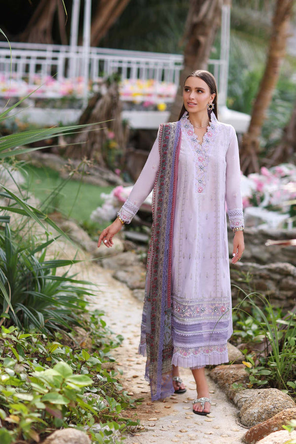 D-3A NOOR Luxe Printkari Lawn Collection
