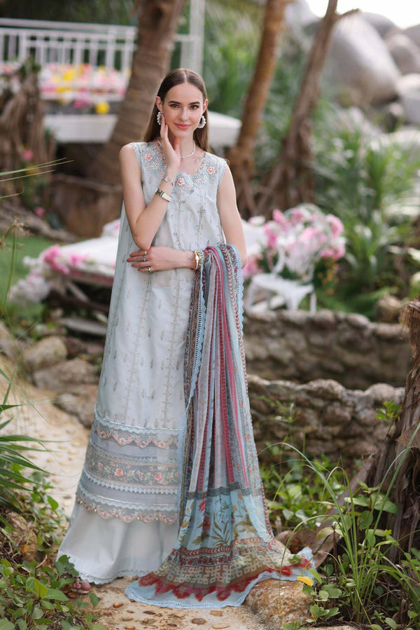 D-3B NOOR Luxe Printkari Lawn Collection