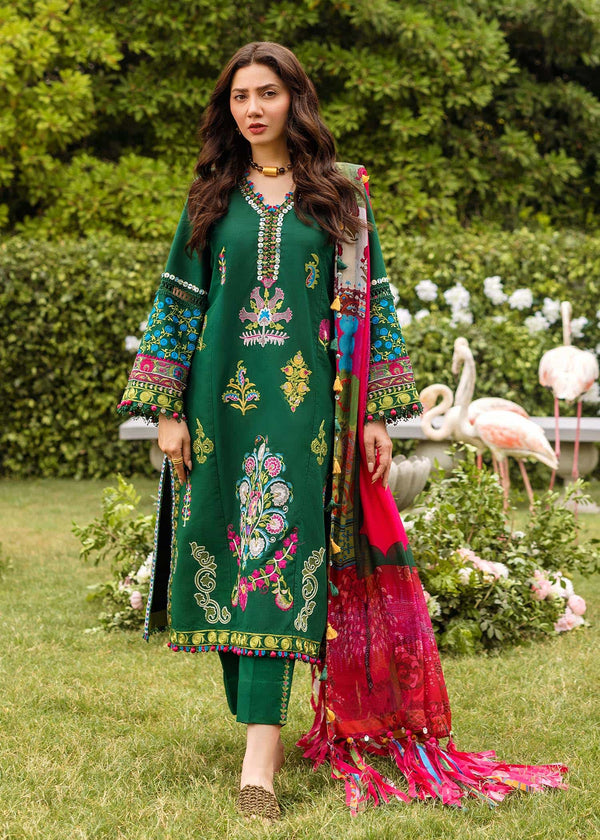 Siraa Luxury Lawn Collection V 2 (Ada-A)