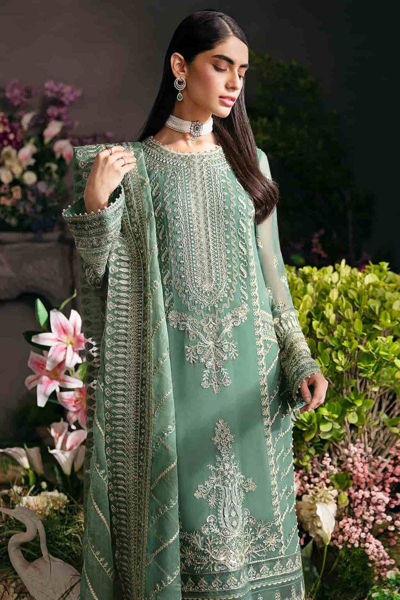 ALF23-518 La Fuchsia by AFROZEH Wedding Collection - SEA MIST - Armansonline