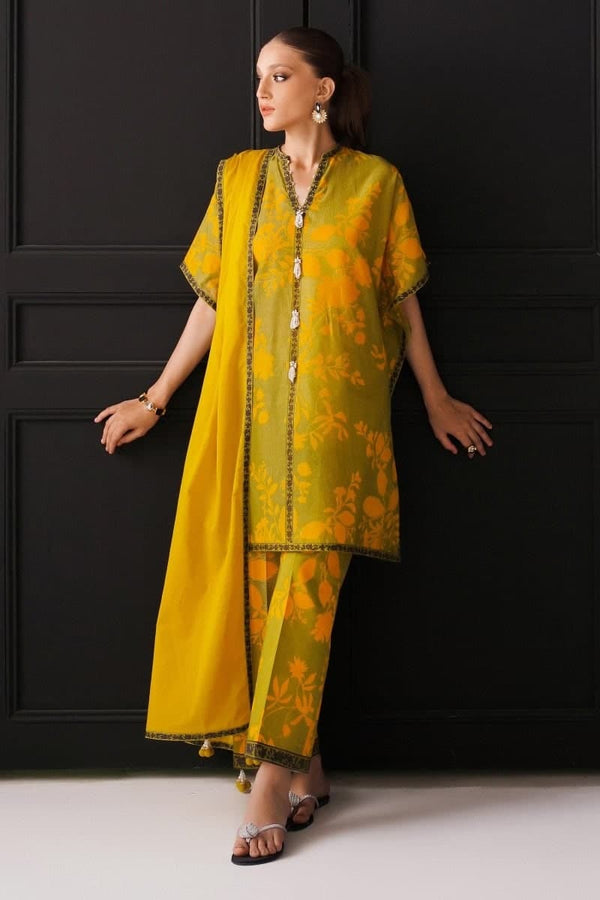 H231-026B-AG Mahay Summer Collection (3 Pc) - Armansonline